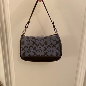 Coach Blue Hand Bag